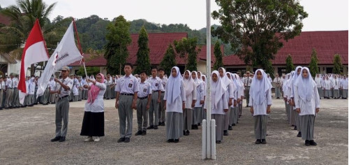 Pengukuhan PMR Wira SMK Negeri 3 Padangsidimpuan
