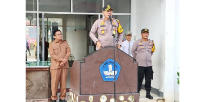 Kapolres Padangsidimpuan bertindak sebagai pembina 