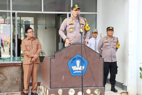 Kapolres Padangsidimpuan bertindak sebagai pembina 