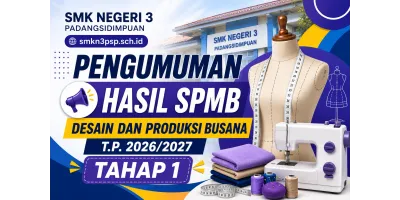 PENGUMUMAN HASIL SPMB T.P. 2026/2027 | TAHAP 1 - DPB