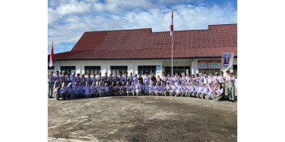 Pelantikan Pengurus OSIS tahun 2024/2025. 