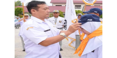 PMR Wira SMKN 3 Padangsidimpuan Dikukuhkan 2023