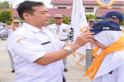 PMR Wira SMKN 3 Padangsidimpuan Dikukuhkan 2023