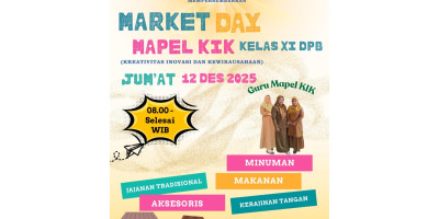 SMKN 3 Padangsidimpuan Gelar Market Day: Wujud Nyata Kreativitas, Inovasi dan Kewirausahaan
