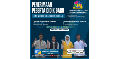 Penerimaan Peserta Didik Baru Tahun Pelajaran 2024 / 2025