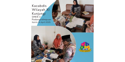 Monitoring UKK 2024/2025 oleh Kacabdis Wilayah XI 
