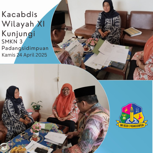 Monitoring UKK 2024/2025 oleh Kacabdis Wilayah XI