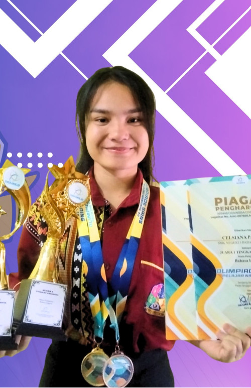 Raih Juara 1 Olimpiade Pelajar Nasional, Celsiana Pardede Buktikan Siswi Busana Mampu Raih Prestasi