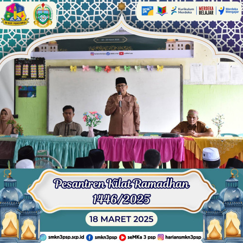 SMKN 3 Padangsidimpuan Gelar Pesantren Kilat