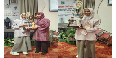 Kartika Adelia Raih Juara 3 LKS SUMUT 2023