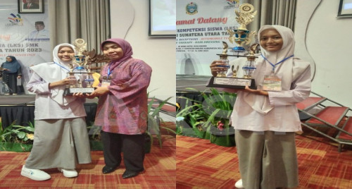 Kartika Adelia Raih Juara 3 LKS SUMUT 2023